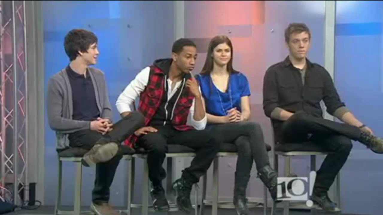 Percy Jackson & the Olympians: The Lightning Thief Cast Interview - 21/01/2010