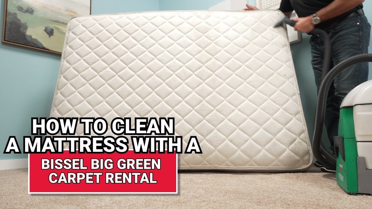 How To Clean A Mattress With A Bissell Big Green Carpet Rental - Ace Hardware