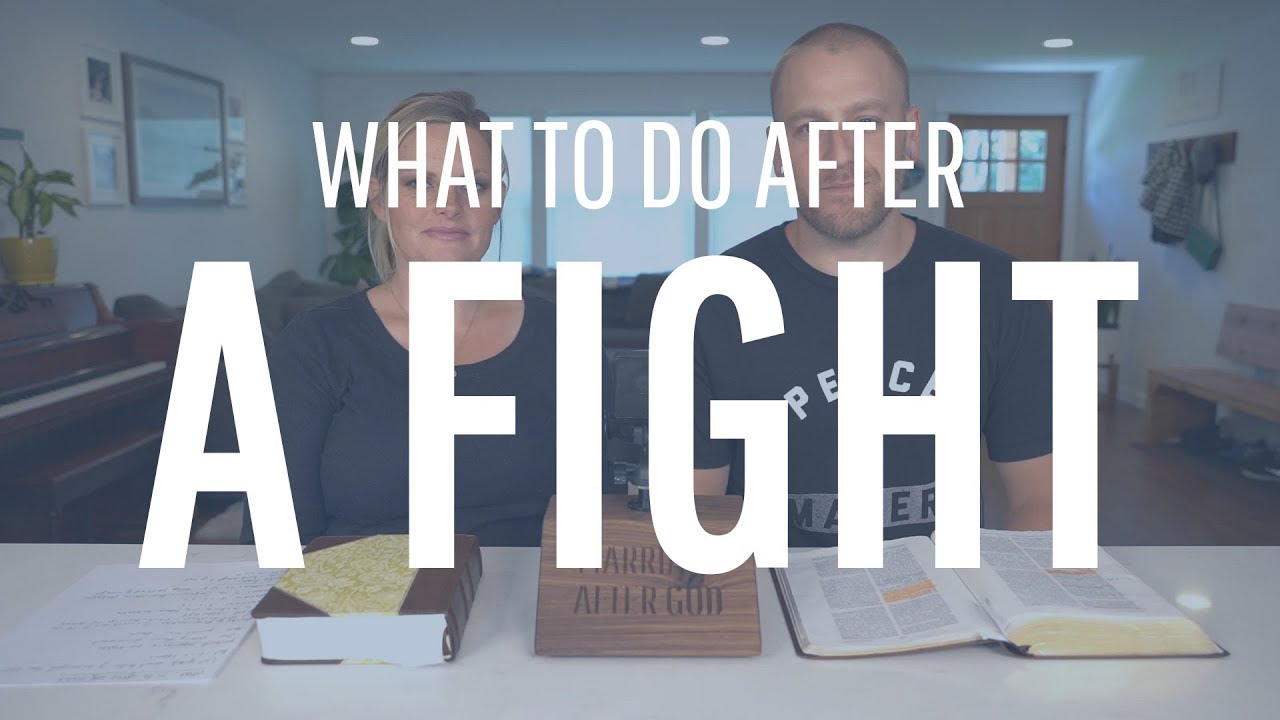 What To Do After A Marriage Fight