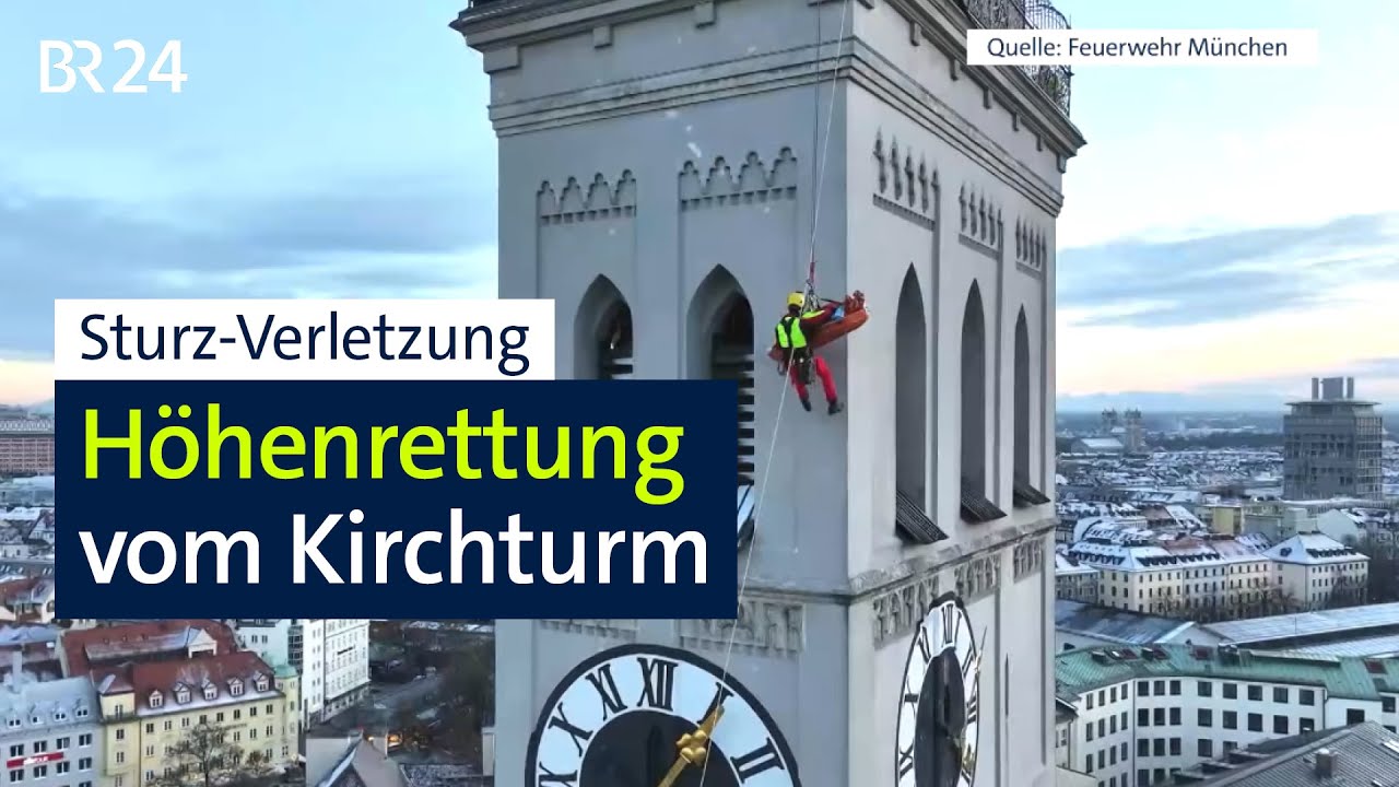 H&ouml;henrettung mit Seilrutsche: 35-J&auml;hrige war auf Aussichtsplattform gest&uuml;rzt | Abendschau | BR24