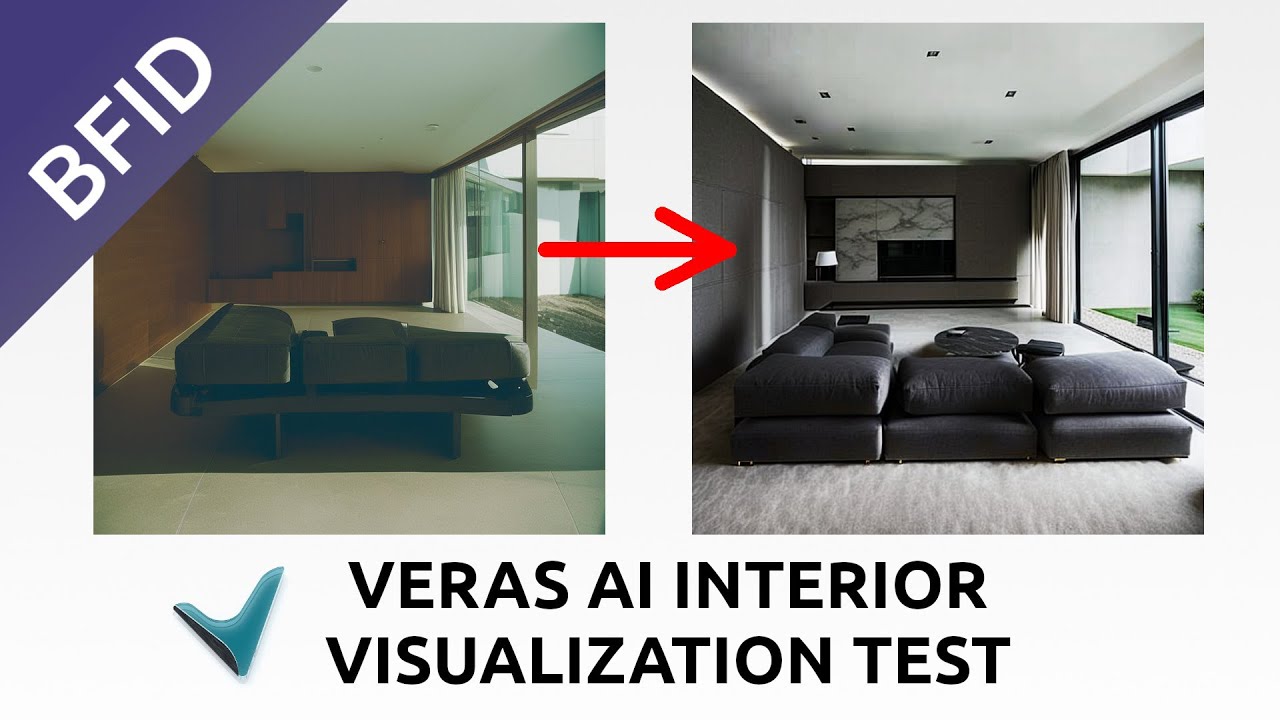 Veras AI Interior Visualization in Revit | More Tests