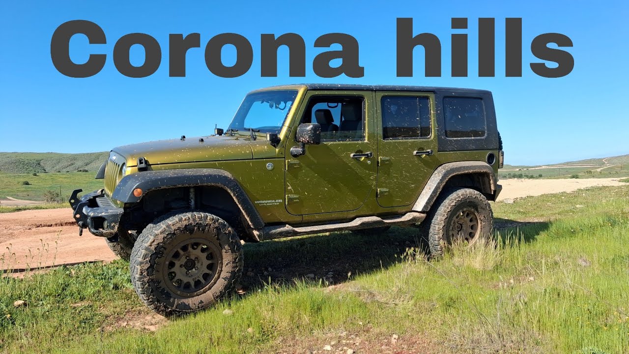 Corona Hills off-roading 