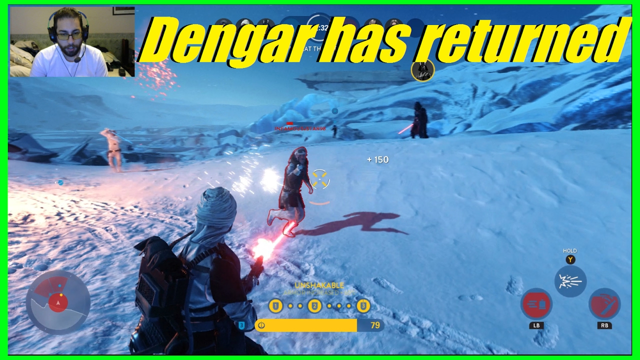 Star Wars Battlefront — Долгожданное возвращение Денгара! | Голова из туалетной бумаги тоже верну...