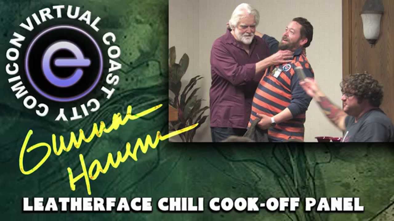Gunnar Hansen's Leatherface Chili Cook-Off Panel - Virtual Coast City Comicon