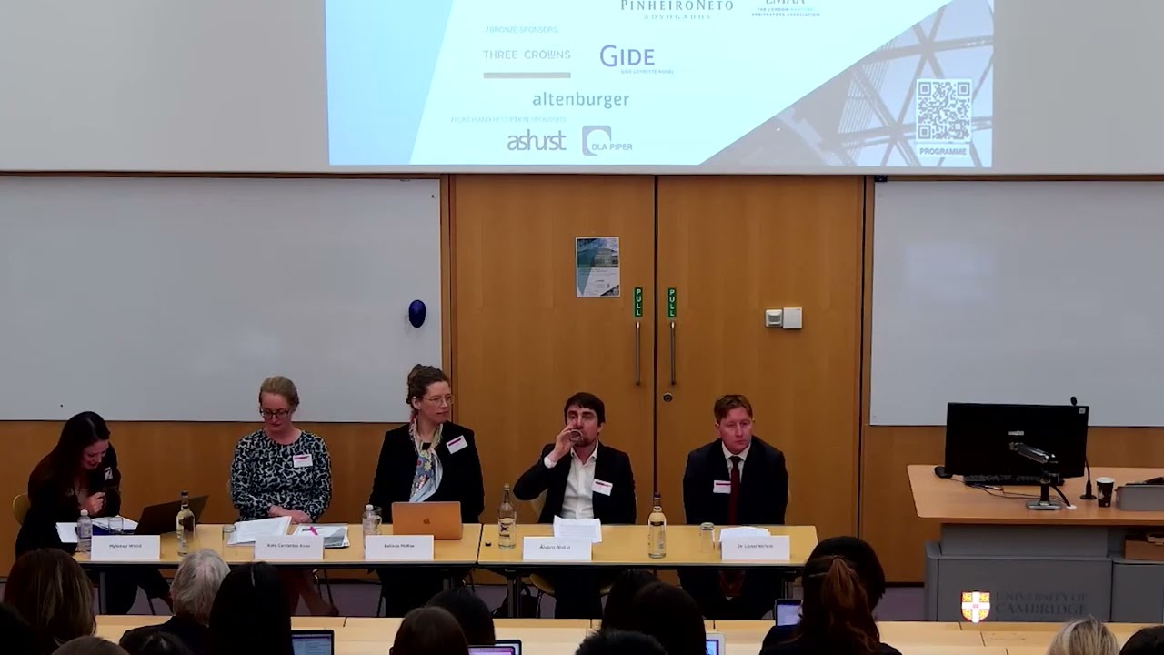 Cambridge Arbitration Day 2022: Panel 2 - Investor State Arbitration