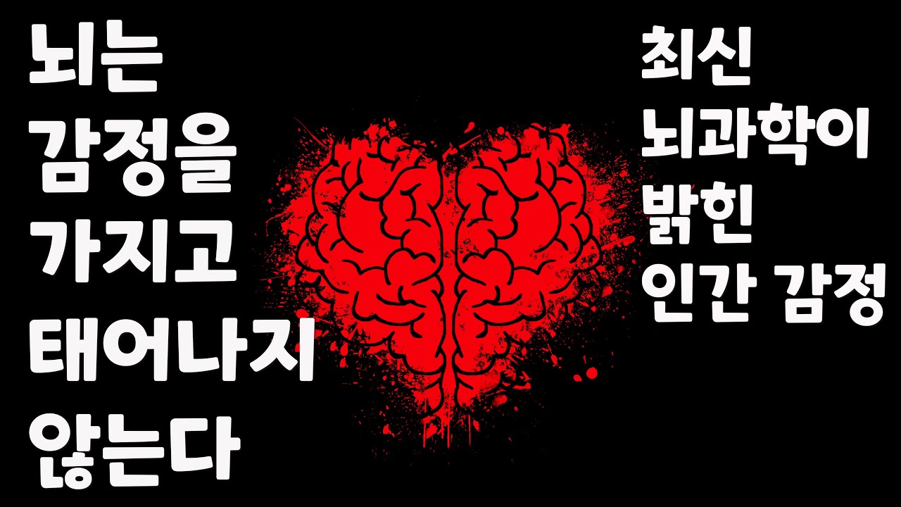 뇌가 감정을 만드는 방식 I 이것이 감정에 절대적이다 I 감정 조절을 위한 필수 뇌과학