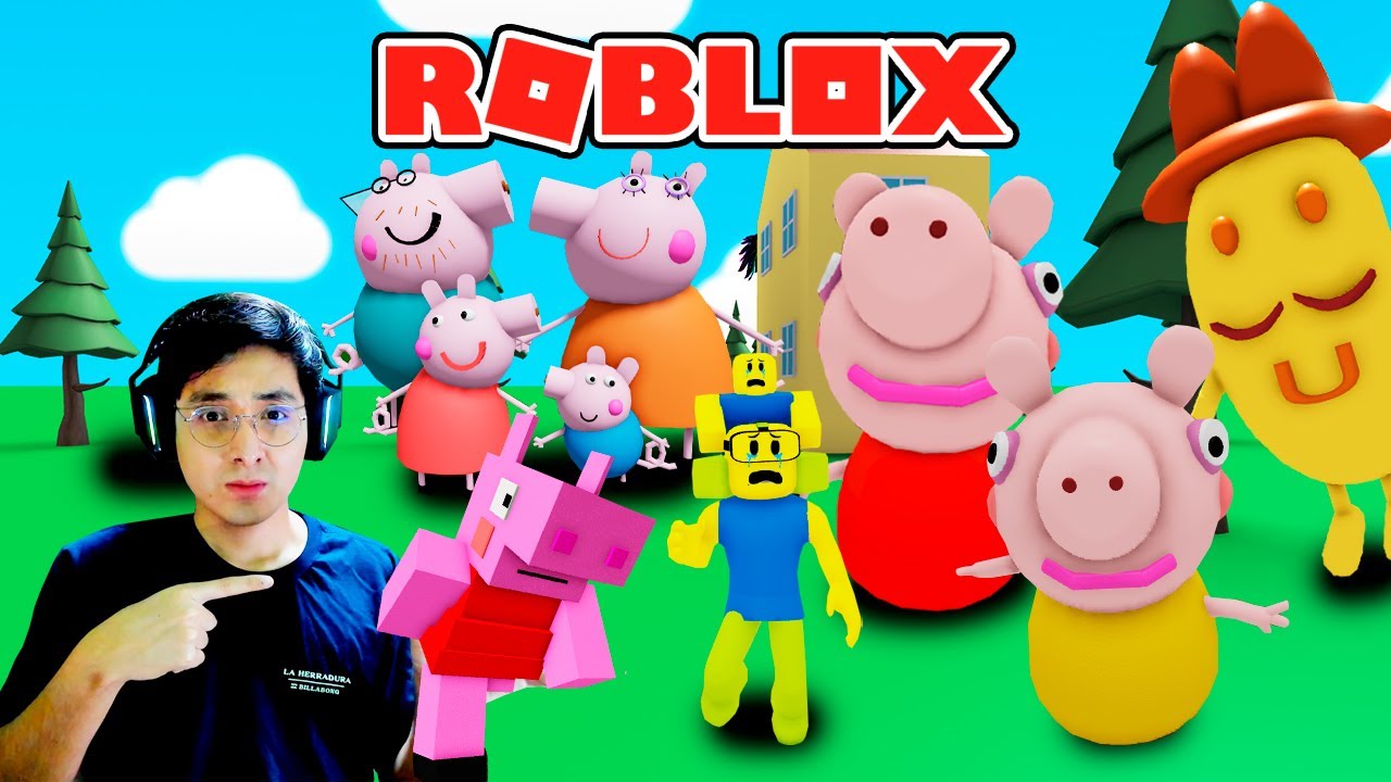 JUEGOS RAROS DE PEPPA EN ROBLOX | JehxTp