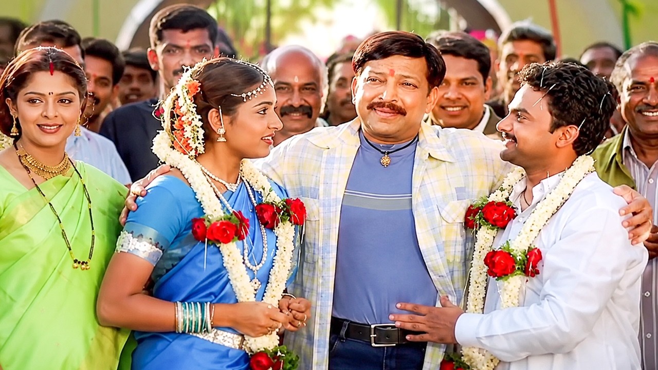 Vishnuvardhan Kidnaps Bride to Marry Her With Lover - Kannada Hit Movie Hrudayavantha Part 09