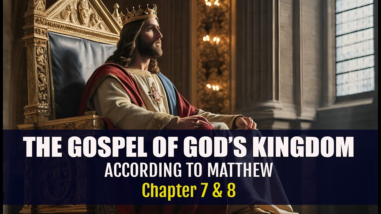 Live Stream #85 - GOSPEL OF GOD'S KINGDOM (Matthew Chapter 7-8) + Q n A