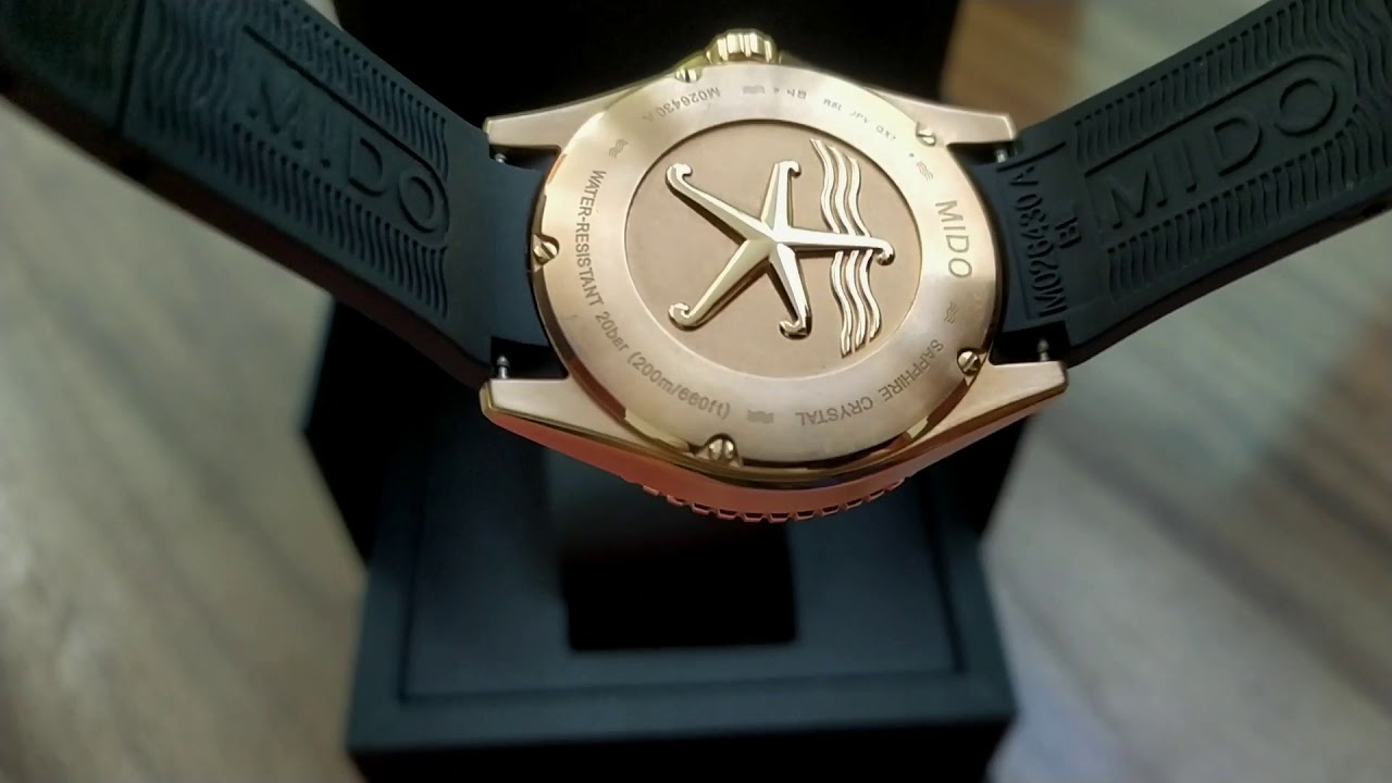 Rel&oacute;gio Mido Ocean Star 80 hours REF. M0264303705100 - @justwatchesbr