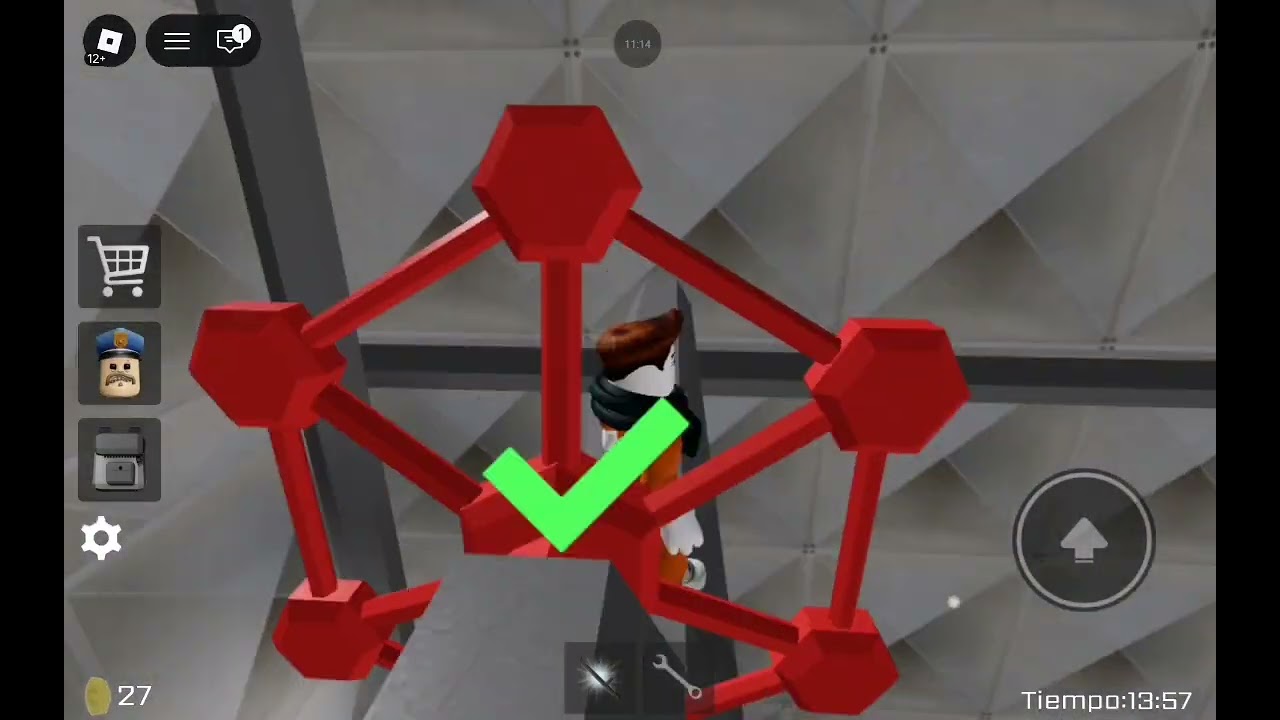 Escapó de la prisión de barri con un suscriptor en roblox