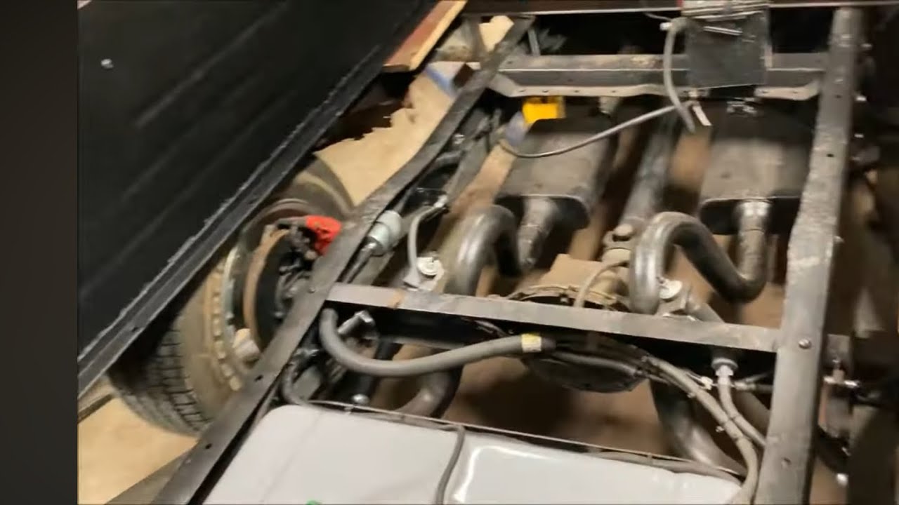 Low buck bed floor install! Turning junk into something usable for the 1956 Chevy pickup 👍