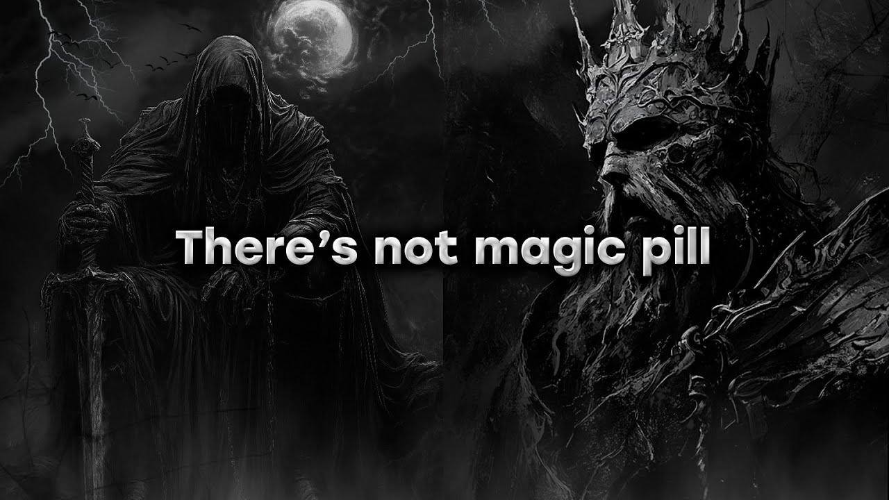 There's no magic pill