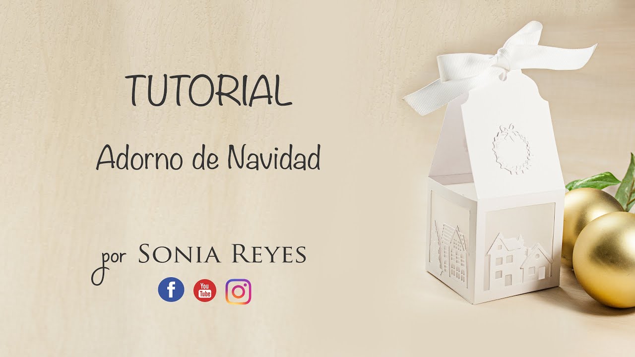 TUTORIAL Adorno Navideño para vela de baterías