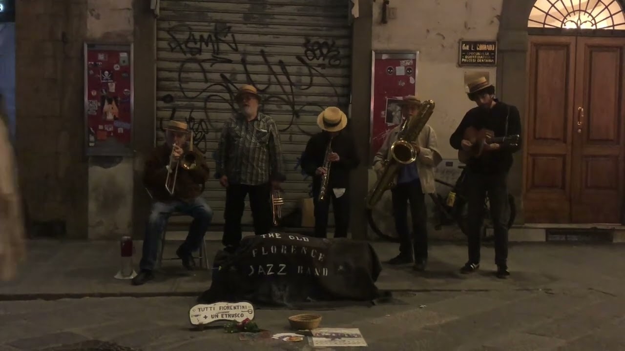 The Old Florence Jazz Band - The Darktown Strutters Ball. April 22, 2023 Florence Italy.