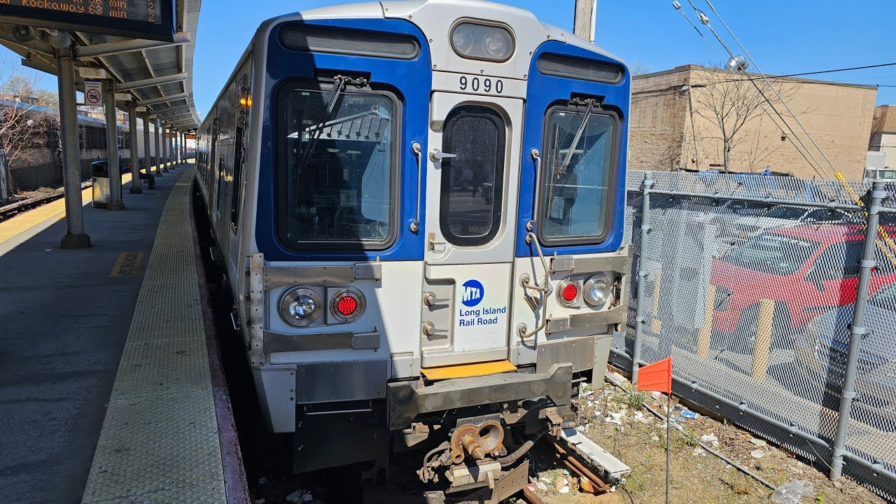 LIRR  M9 Ride From Grand Central terminal to Far Rockaway 4/16/24.
