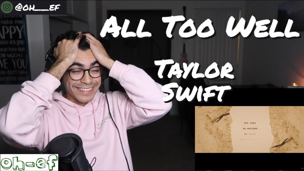 Taylor Swift | All Too Well | 10 minute Version | REACTION