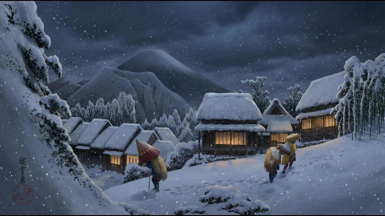 浮世絵は動き出す その1｜最新AIによる実写映像化【美しき昔の日本】