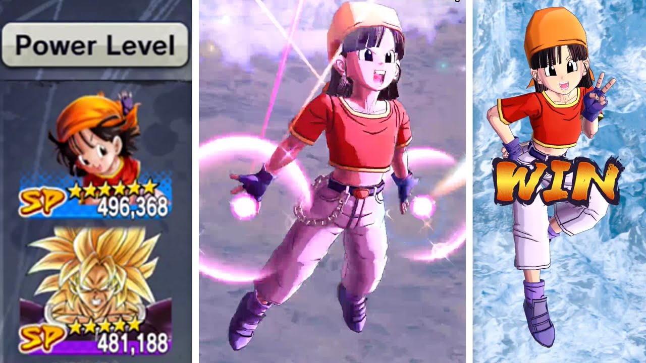 Blue pan is the best support unit in dragon ball legends..