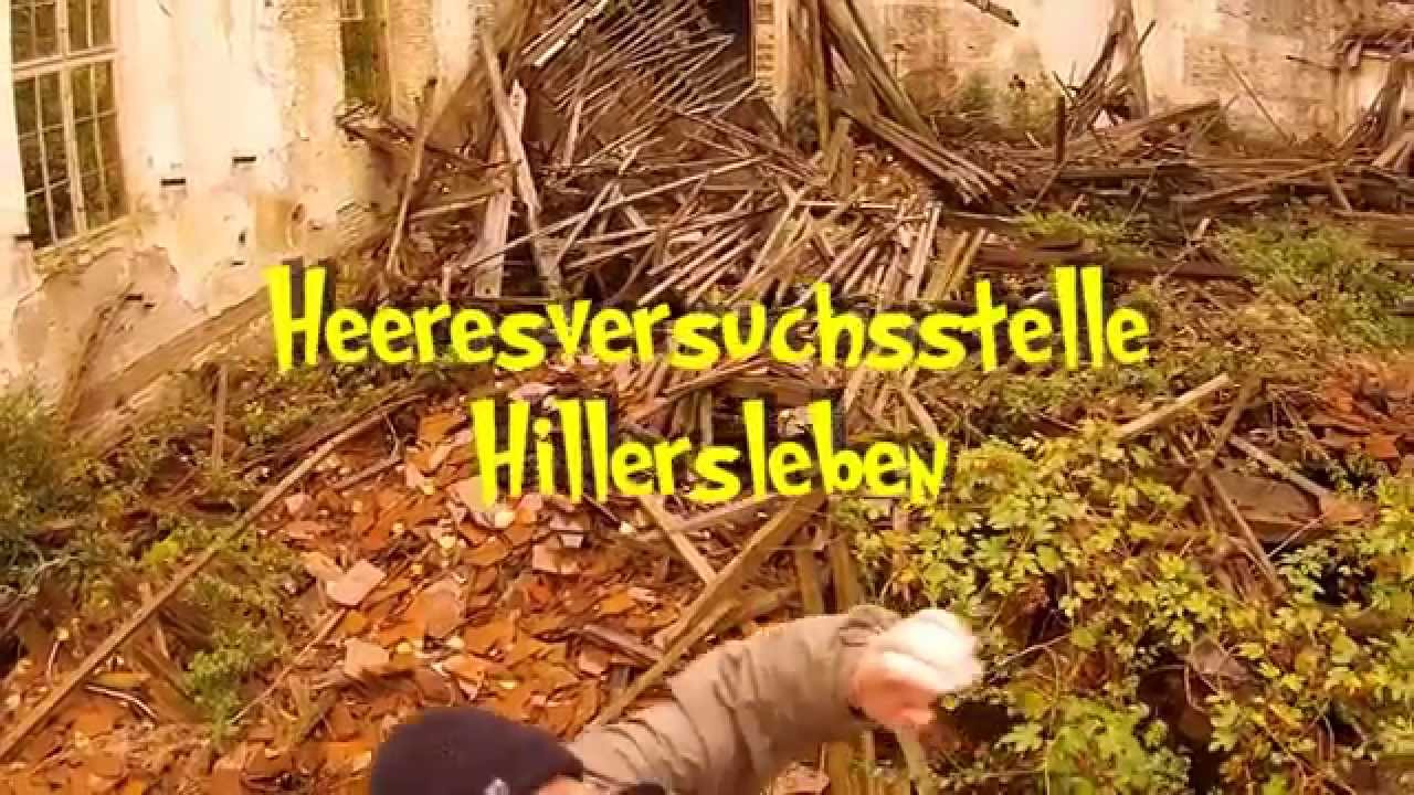 Flug über die ehemalige Heeresversuchsstelle Hillersleben