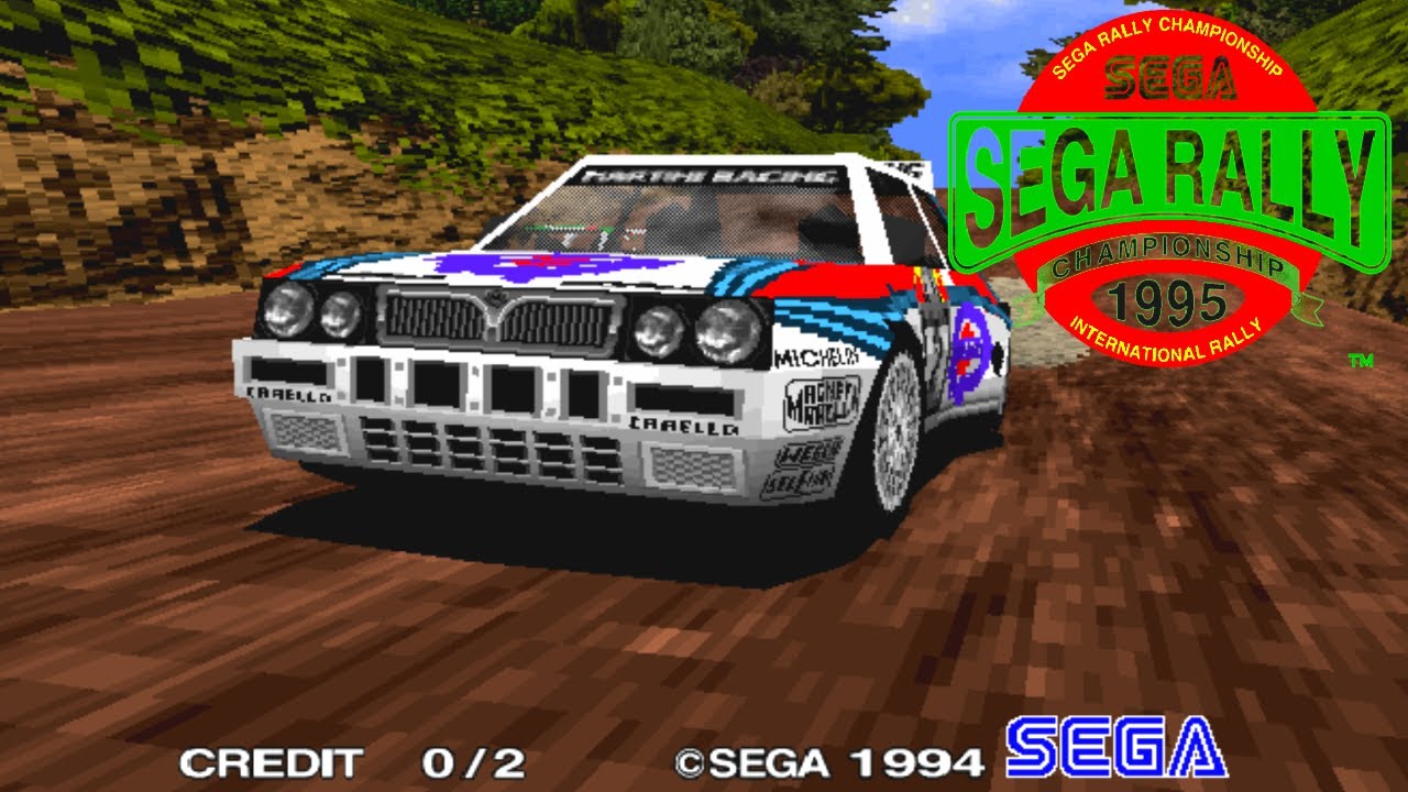 Sega Rally Championship - Classic Arcade Racing Game (Sega Model 2 1994)