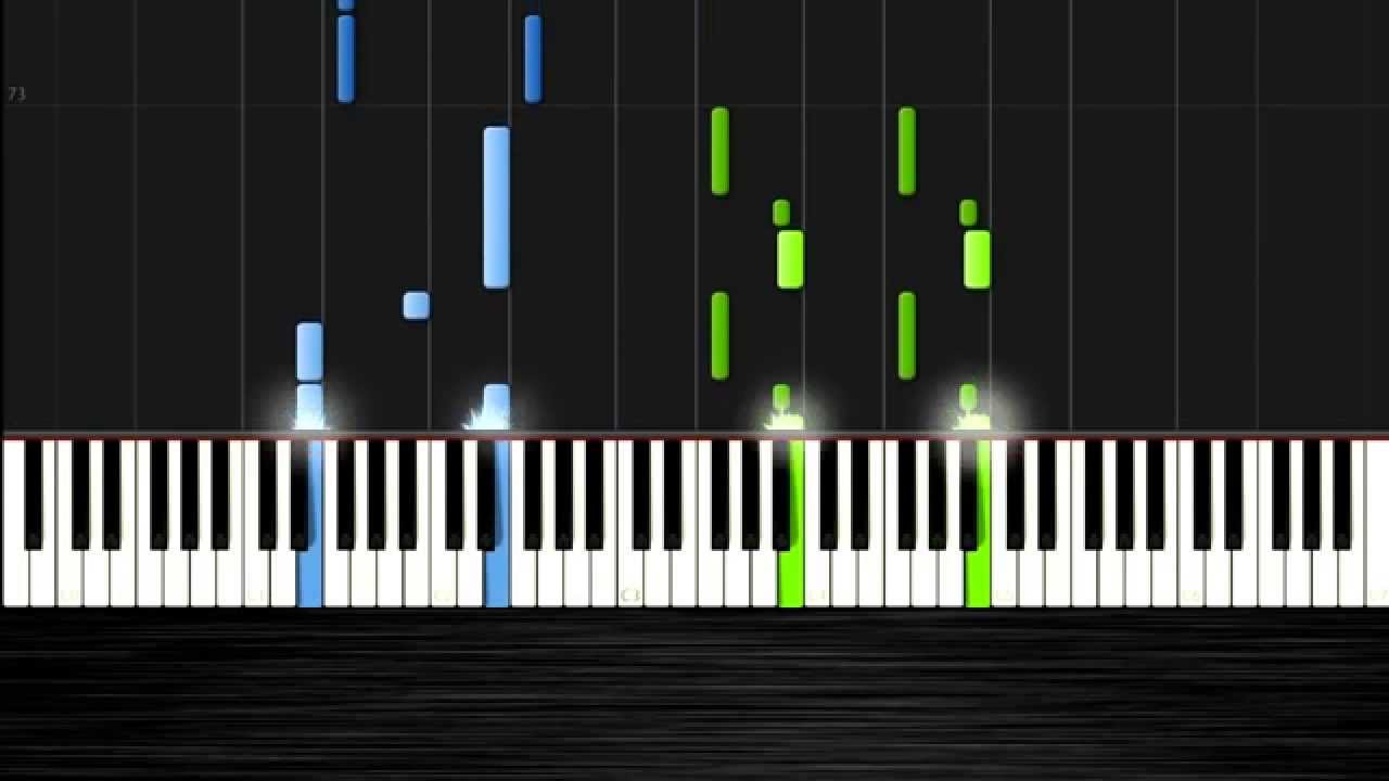 Rihanna - What Now - Piano Tutorial by Pluta-X - Synthesia