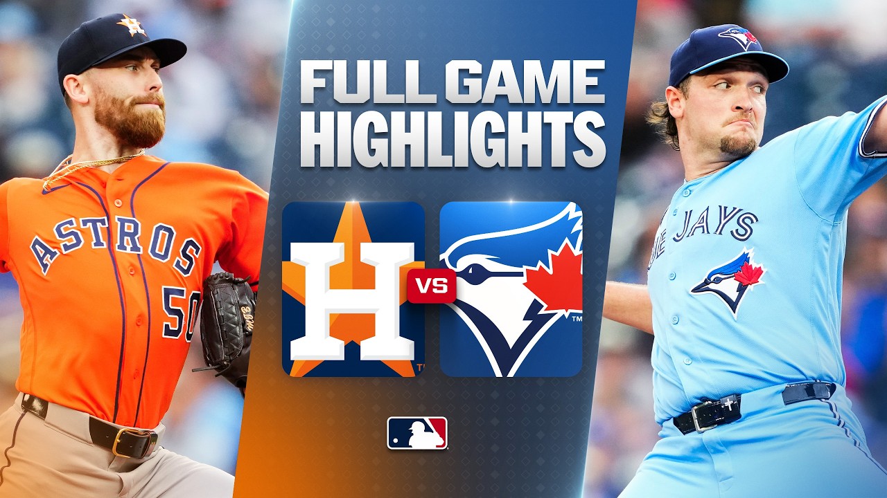 ASTROS против BLUE JAYS: обзор игры (24.06.26) | Обзоры MLB