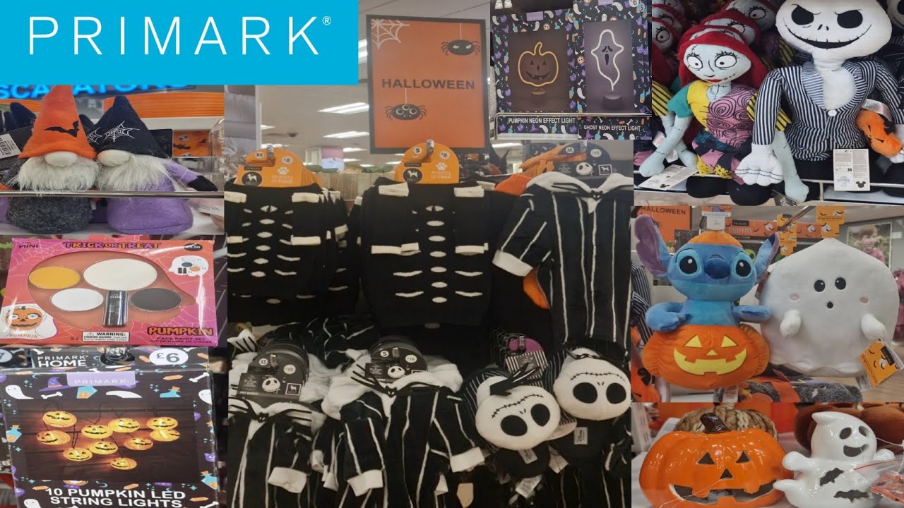 PRIMARK HOME DECOR HALLOWEEN 2024 | PRIMARK LOVERS SHOP WITH ME #ukprimarklovers #HALLOWEEN2024