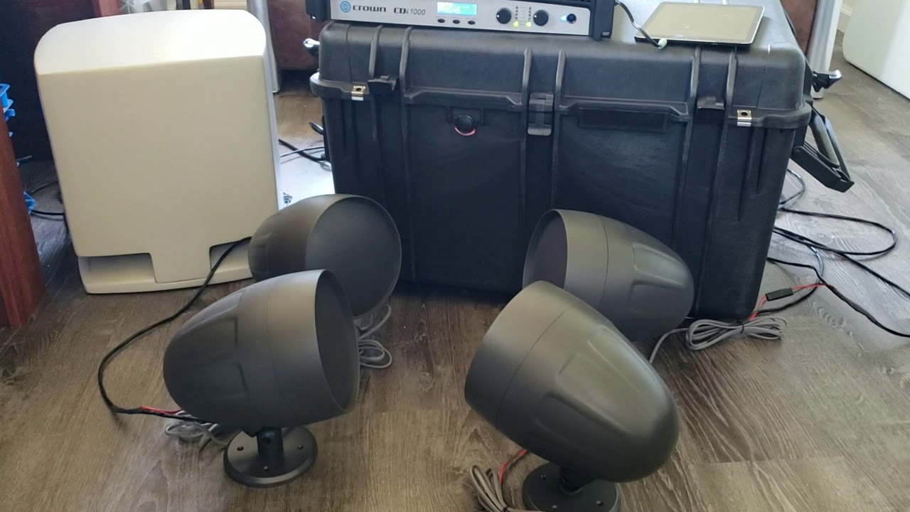 Outdoor Audio -- the easiest money a landscape lighting installer will ever make
