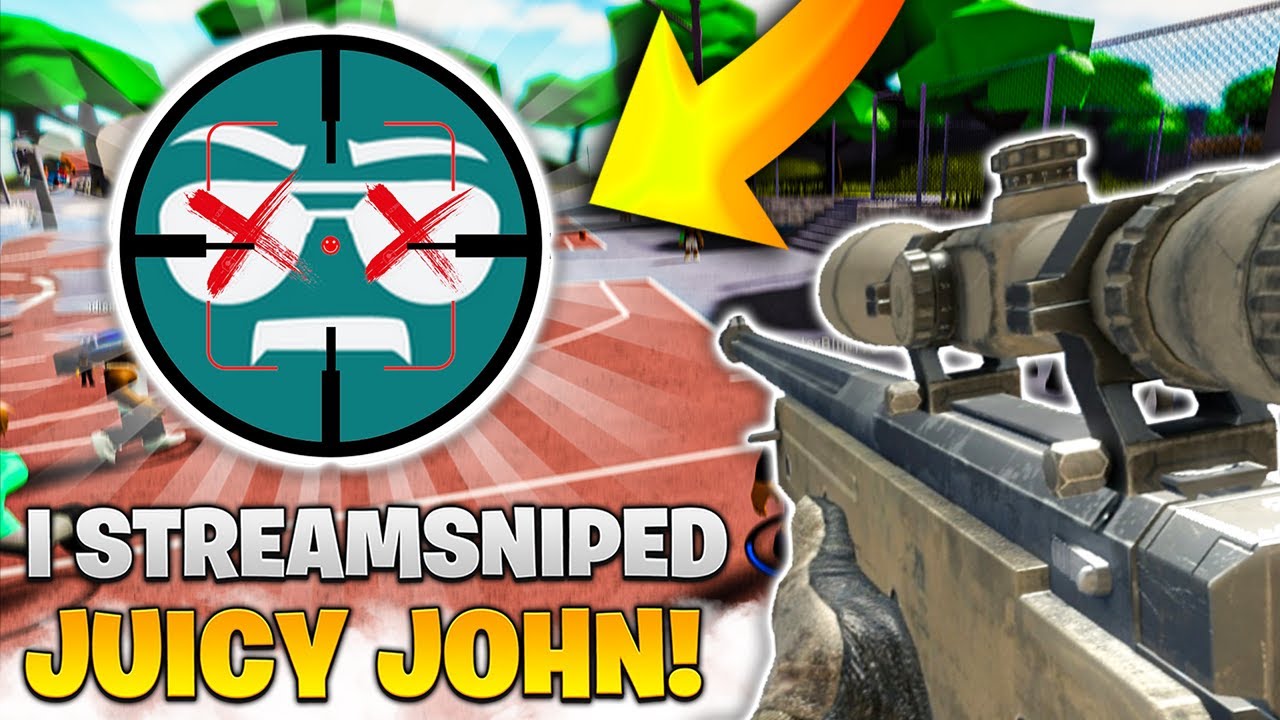 I Secretly Stream Sniped Juicy John in RB World 3!