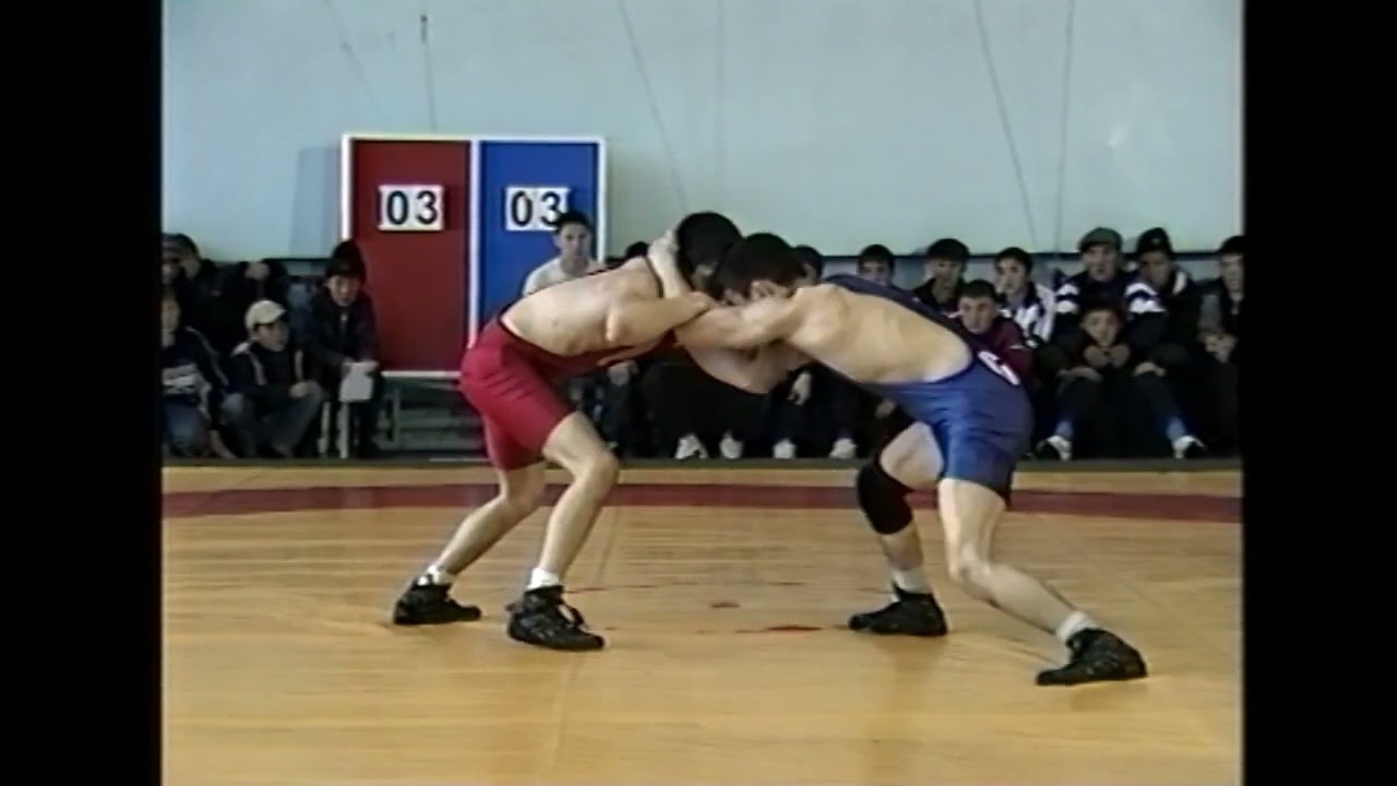 ВОЛЬНАЯ БОРЬБА. Чемпионат Кыргызстана. 2002 год Финал.