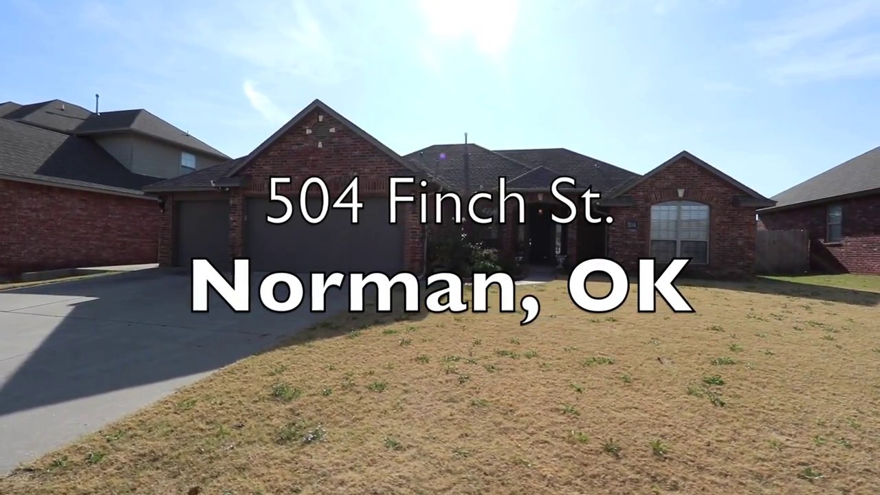 SOLD - HD Video Tour - 504 Finch St, Norman - MLS# 798965