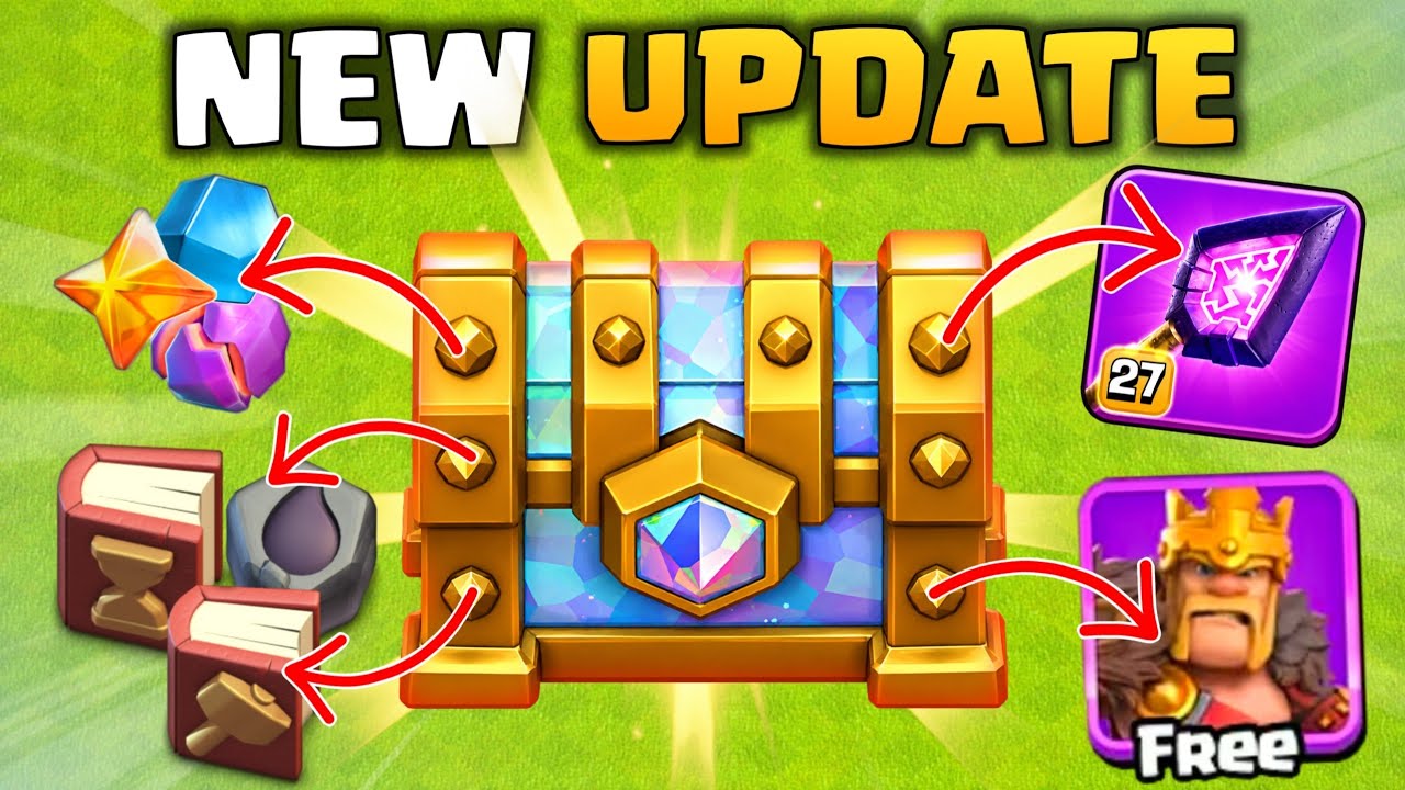 NEW HERO JOURNEY UPDATE EXPLAINED! FREE REWARDS FOR EVERYONE IN CLASH OF CLANS 