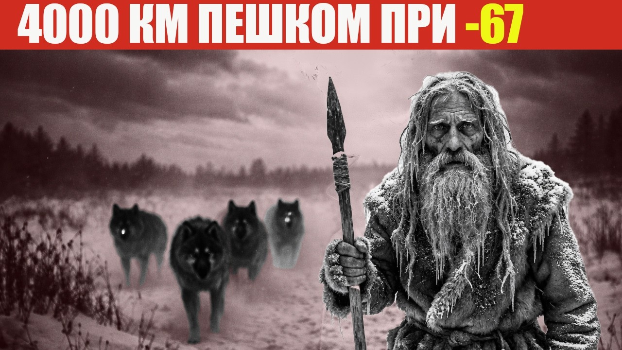 ВЫЖИЛ, ПИТАЯСЬ КОРОЙ: 4000 км пешком через Сибирь | Побег из ГУЛАГа
