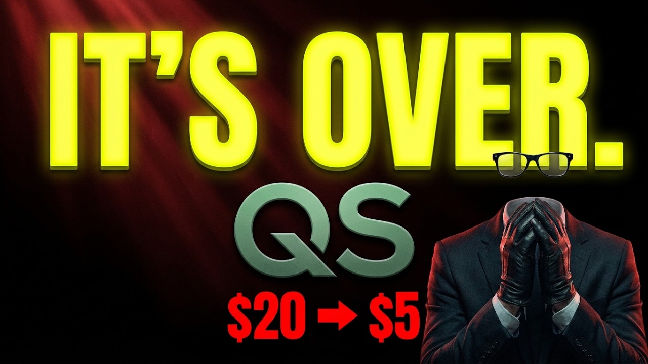 NOBODY SAW IT!? QuantumScape CRASH: From $20 to $5 in Months