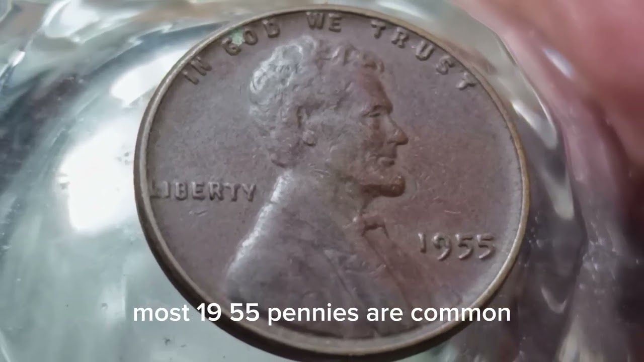 🇺🇸. &ldquo;1955 Wheat Penny &ndash; Doubled Die!&rdquo;💰#1955Penny#WheatPenny#DoubledDiePenny#RareCoins
