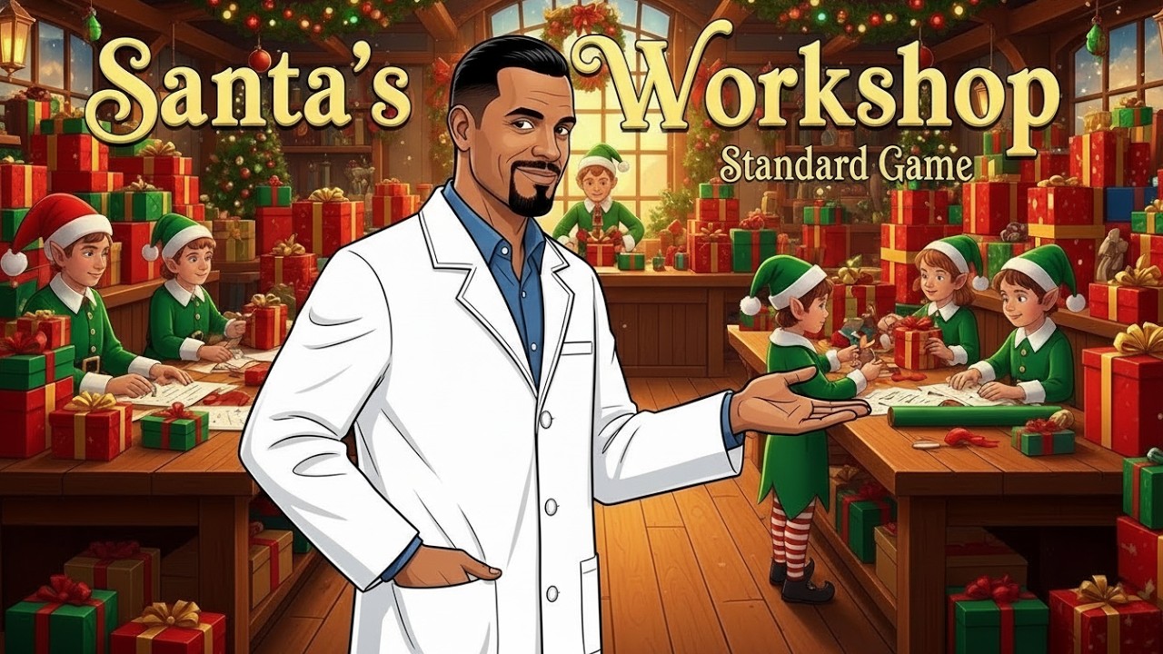 Santa’s Workshop Reglas Estándar – El taller navideño lleno de estrategia