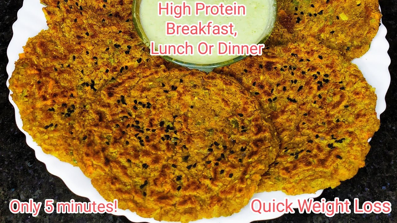 High Protein Healthy Breakfast Or Lunch For Quick Weight Loss! | Quick & Easy Recipe Only 5 Minutes 
