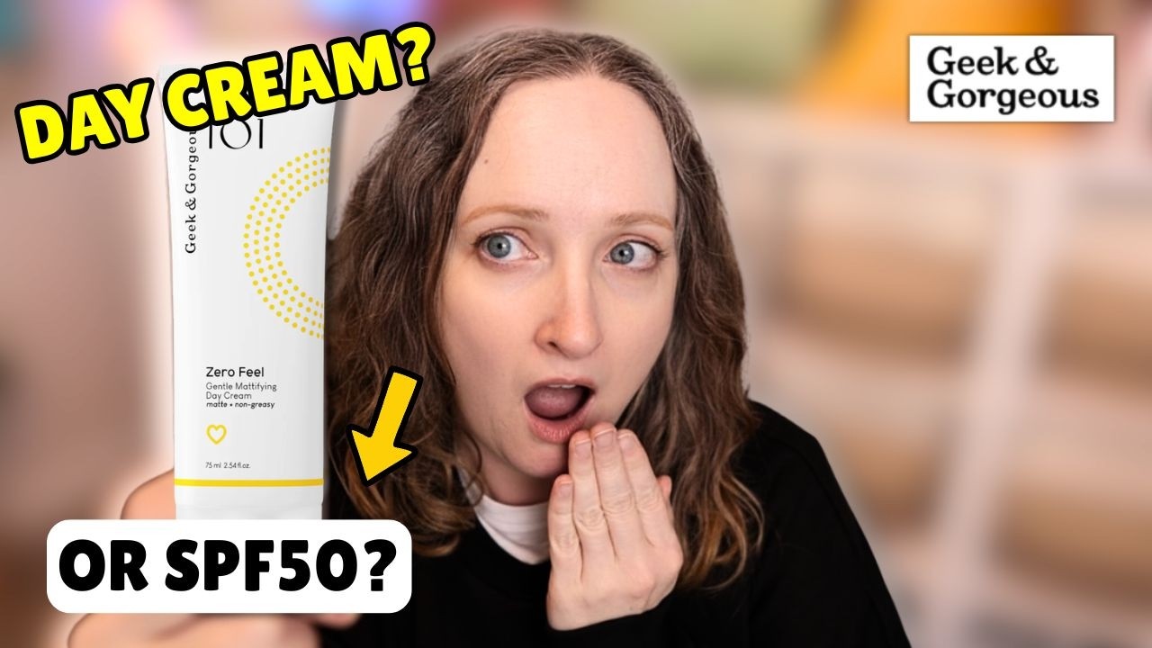 GEEK AND GORGEOUS SPF50 Zero Feel Gentle MATTE Дневной крем (ЧЕСТНЫЙ ОБЗОР)