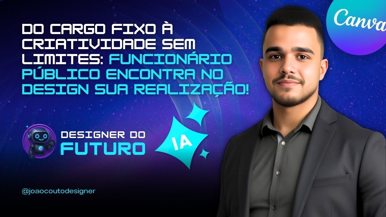 FUNCIONÁRIO PÚBLICO ENCONTRA NO DESIGN SUA REALIZAÇÃO