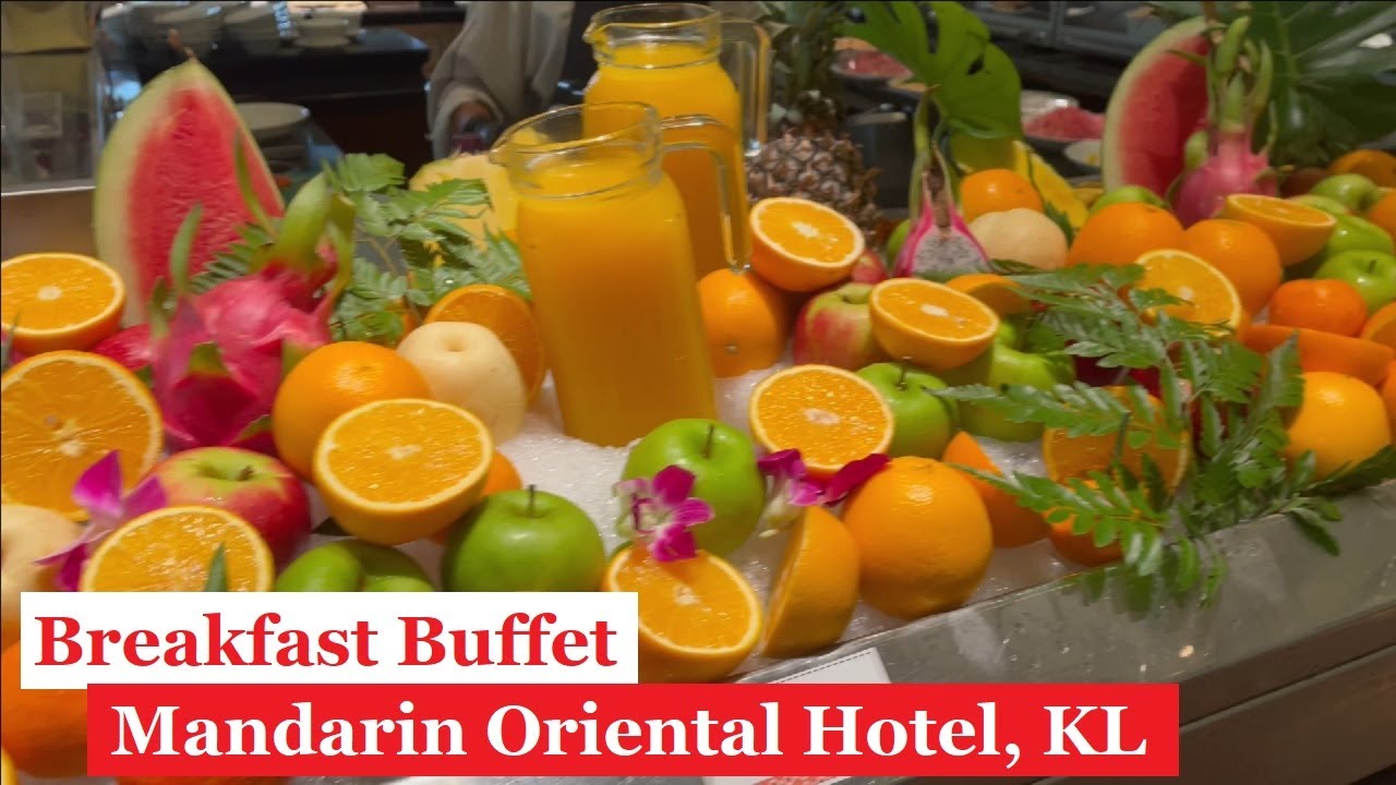 Mandarin Oriental Hotel, Kuala Lumpur - Breakfast Buffet @ Mosaic