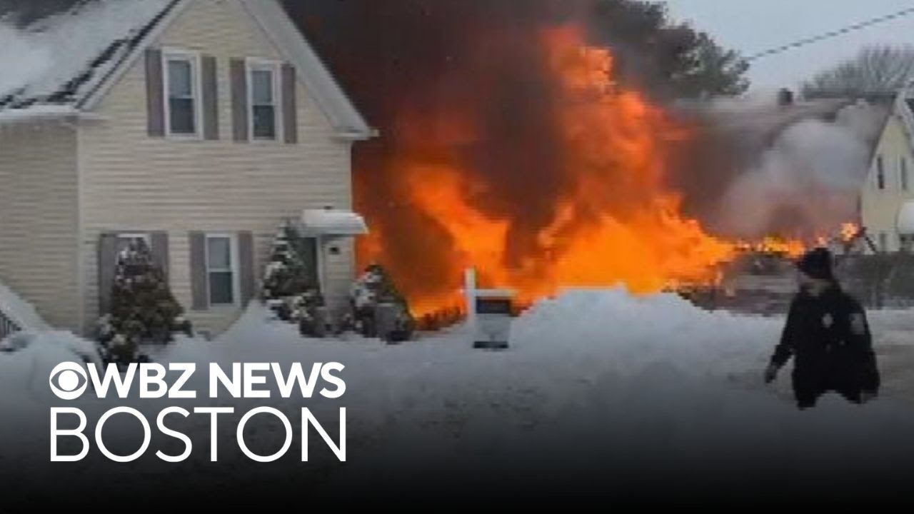 Neighbor rushes in to help after Taunton, Massachusetts house explosion