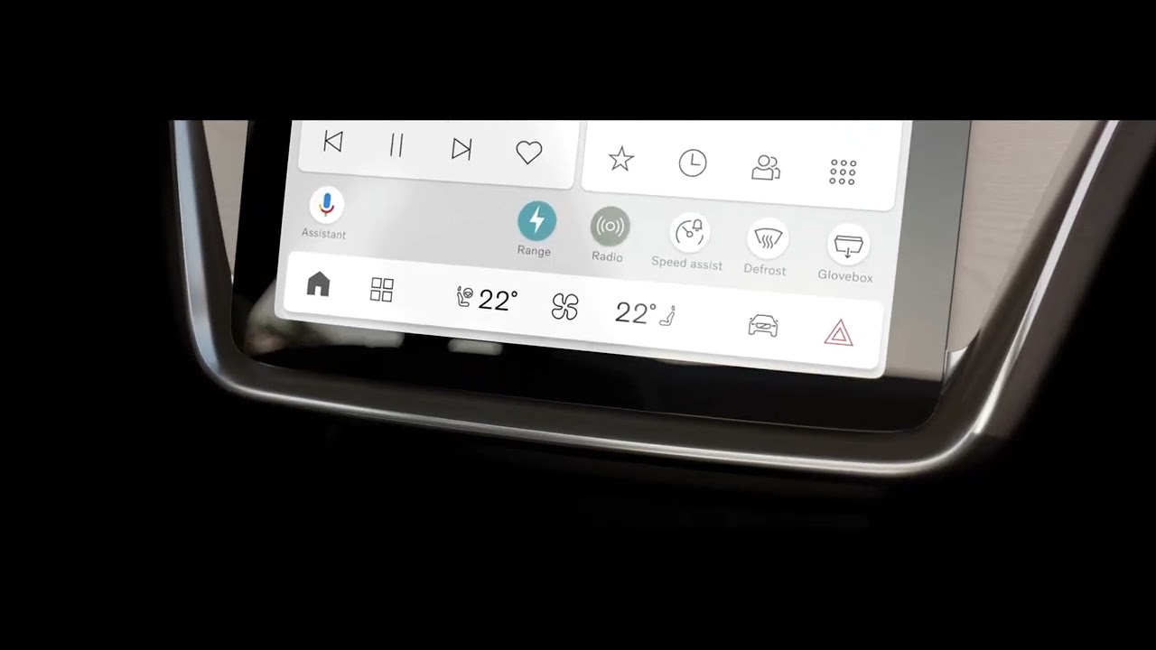 Volvo EX90 - Contextual Apps Infotainment