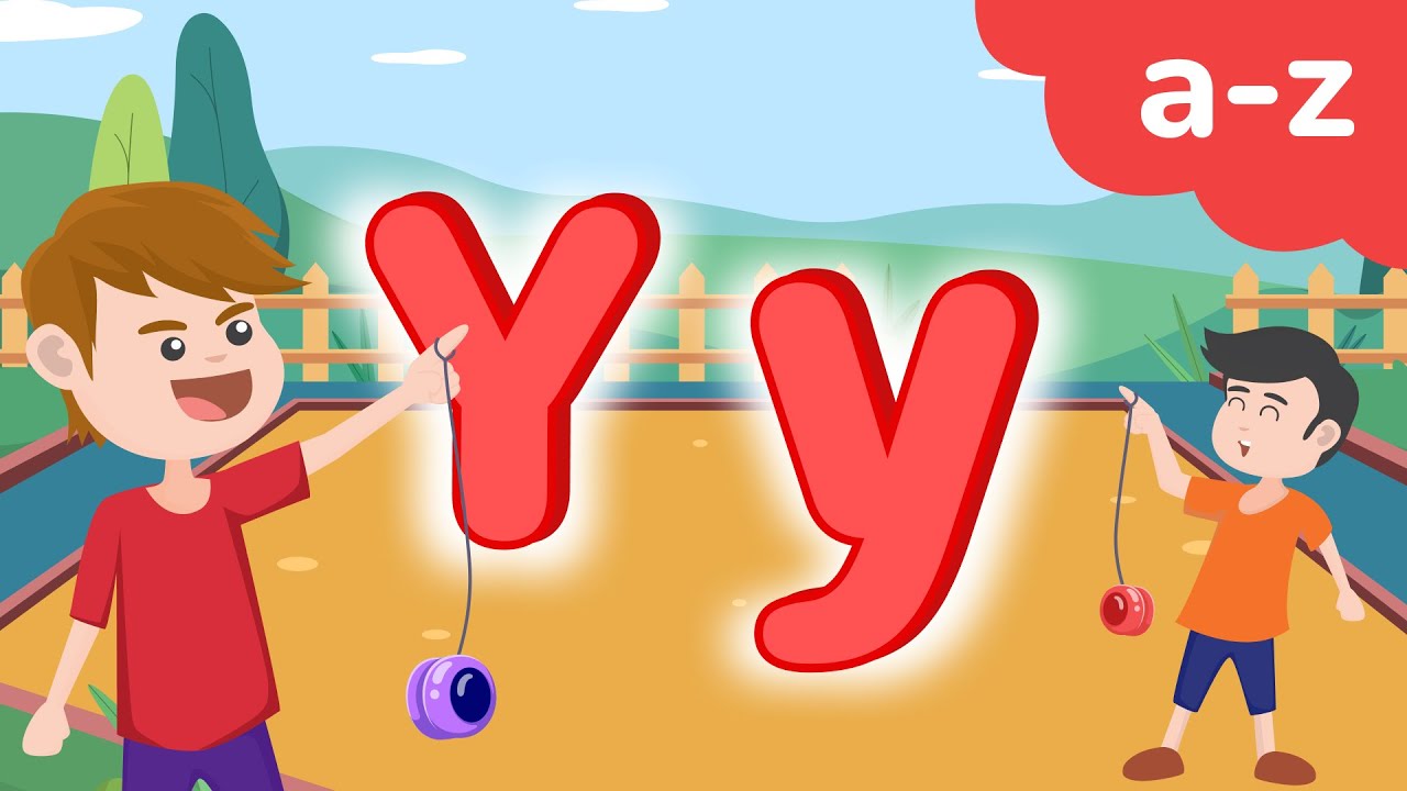 Letter Y y - Phonics for Kids - Viva Duck