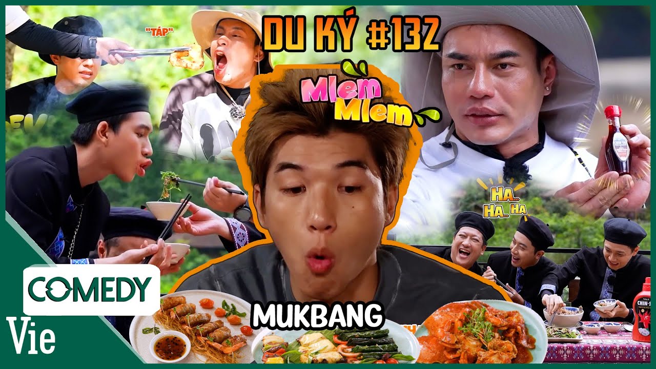 2N1D DU KÝ #132: HIEUTHUHAI những khoảnh khắc MUKBANG bất chấp khiến Dương Lâm bái phục về độ lầy