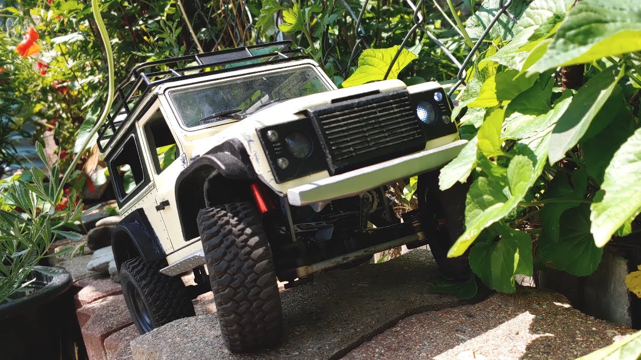 Rc cars / MN99S MINI T-rock Wide fender & metal bumper DIY  DRIVE! / 와이드 휀더 & 알루미늄 범퍼 DIY 테스트 주행