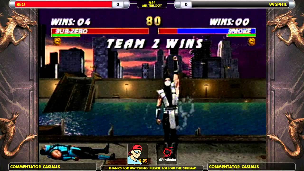 REO vs. 995 Phil N64 MK Trilogy Casuals - Tom Brady on the Mic - 2 / 12