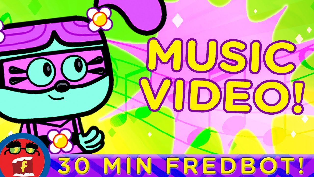 Music Video! AND MORE! | OVER 30 MINUTES Of Songs For Kids | Fredbot Nursery Rhymes