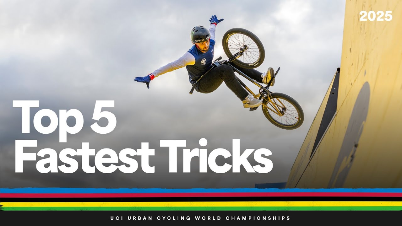 Top 5 BMX Freestyle Park Fastest Tricks | UCI BMX Freestyle Park World Championships
