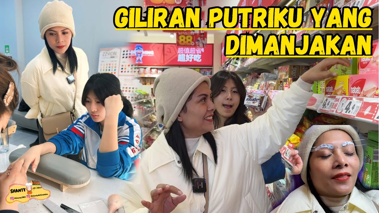 CARA SHANTY MENYAMBUT IMLEK ADALAH DENGAN MEMPERCANTIK DIRI, TAK MAU KALAH SAMA ORANG CHINA🤣